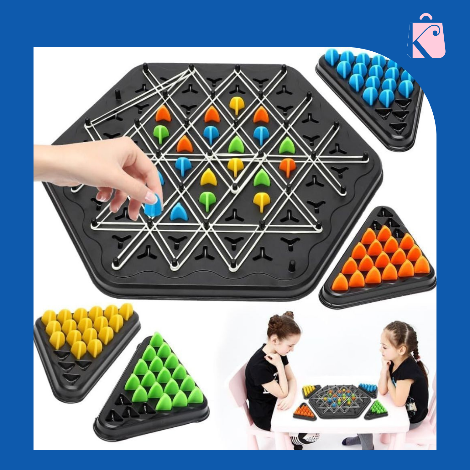 Chain Triangle Chess Game