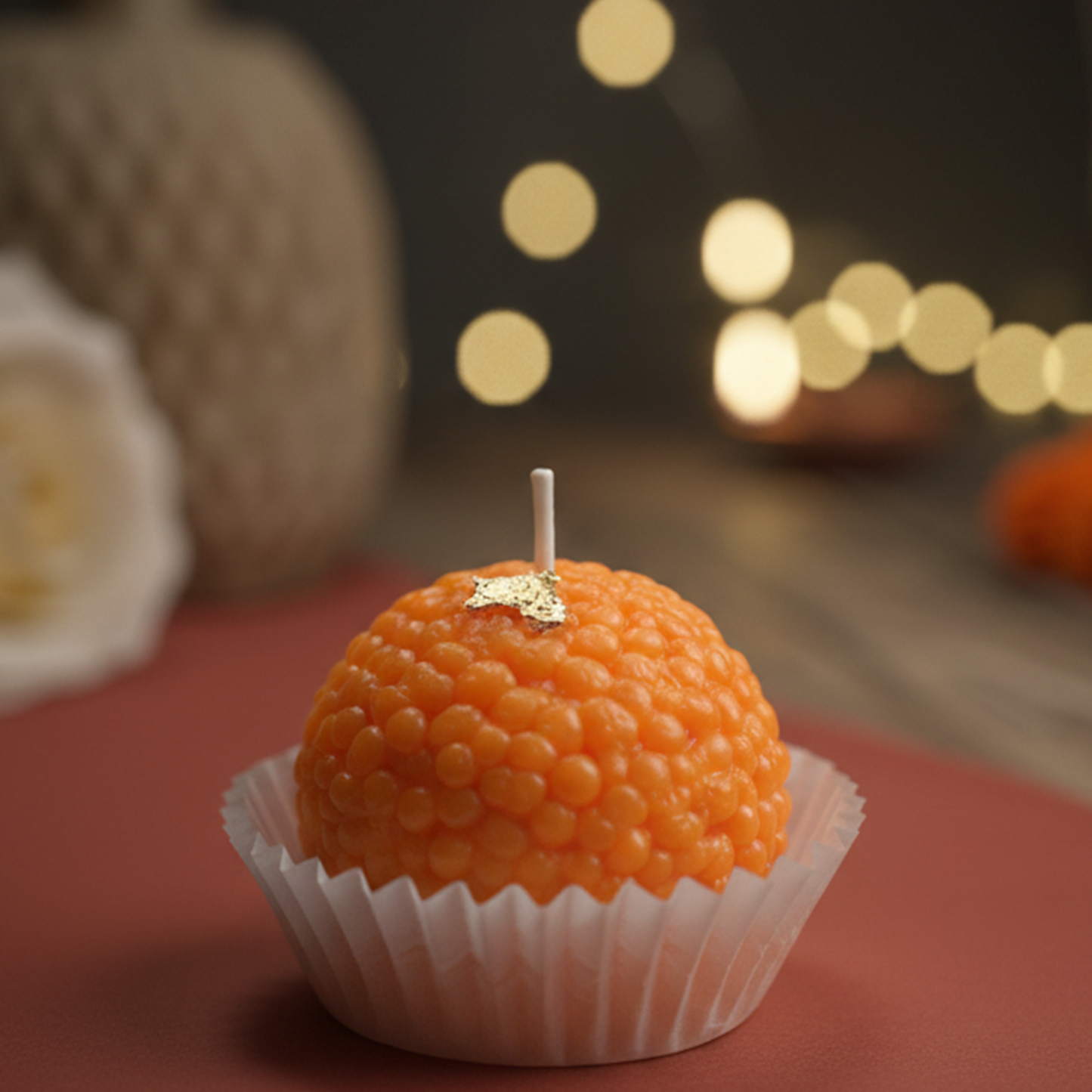 Motichoor Laddoo Candles - The Festive Gift That Burns Brighter & Lasts Longer