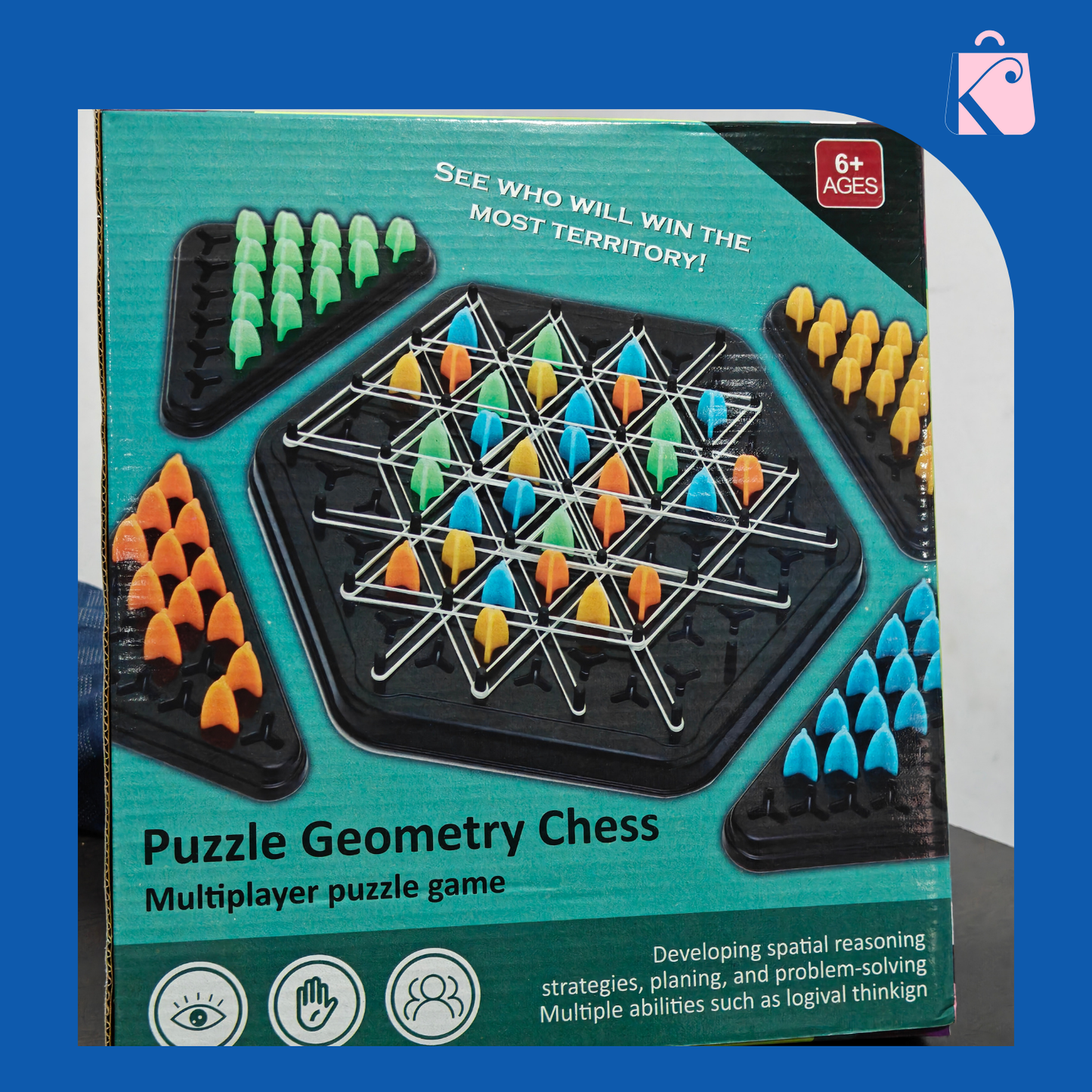 Chain Triangle Chess Game: The Perfect Brain Development Game for Indian Families