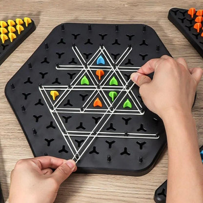 Chain Triangle Chess Game: The Perfect Brain Development Game for Indian Families