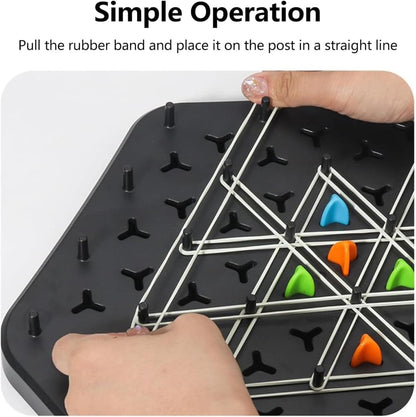 Chain Triangle Chess Game: The Perfect Brain Development Game for Indian Families