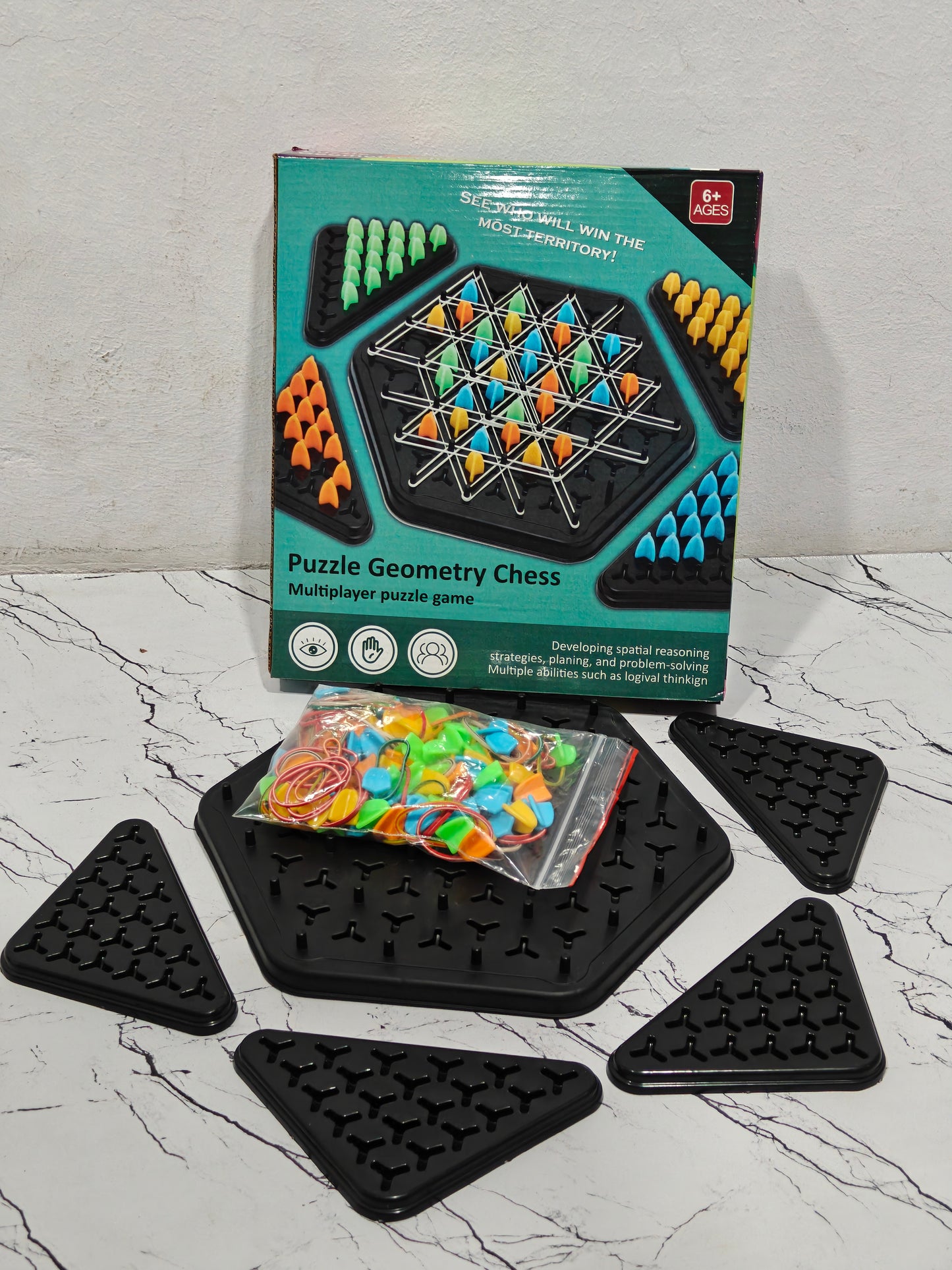 Chain Triangle Chess Game: The Perfect Brain Development Game for Indian Families